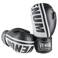 Перчатки боксерские Venum PVC черные VM19 8: Gsport