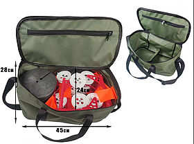 Сумка для жерлиць на 30шт Профмонтаж Сумка для транспортування жердин