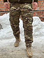 Мужские тактические зимние брюки мультикам omni-heat. Зимние штаны мультикам омнихит до -35°С