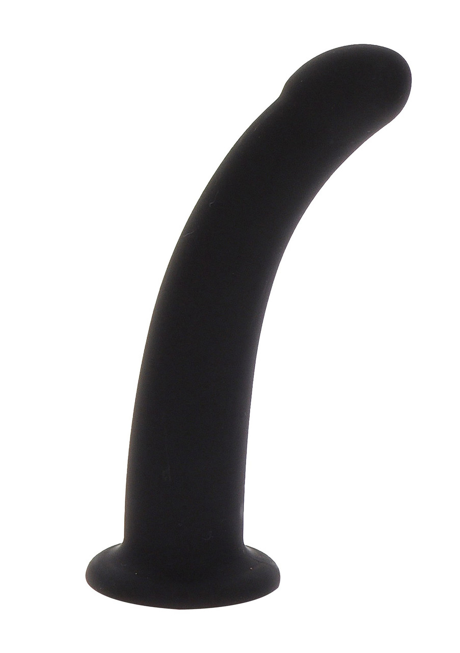 Фалоїмітатор страпон Taboom Strap-On Dong Large чорного кольору, 16 см х 3.8 см