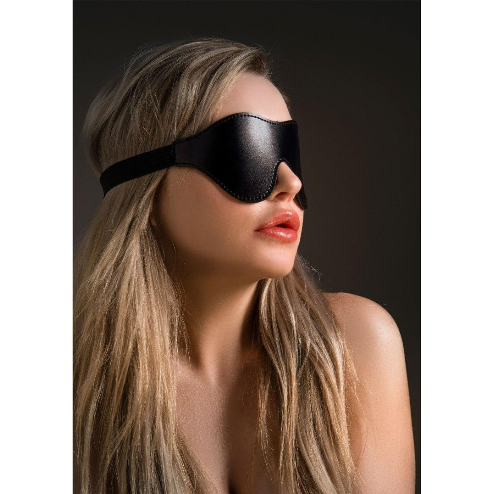Маска на очі Taboom Intense Dark Blindfold, чорна, фото 1