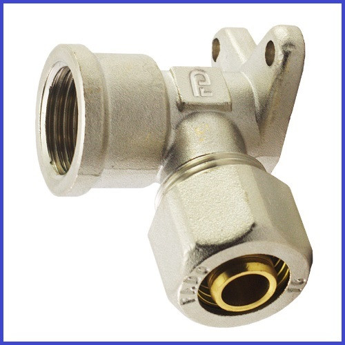 Фітинг кут установковий металопластику 90 16-1/2" внутрішня Fado, фото 1