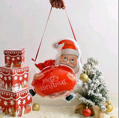 China Куля Санта, ельфи Щасливого Різдва. Фольговані кулі Новий рік