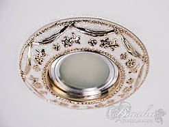 Гіпсовий точковий світильник із золотом 3191FG