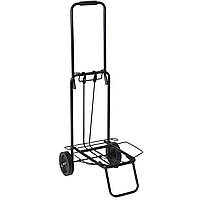 Візок господарський Bo-Camp Luggage Trolley Foldable 35 kg Black (5267281)