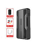 Пусковий пристрій портативний, стартер багатофункціональний автомобільний (бустер) Jump Starter R22-6 + Power Bank Чорний, фото 6