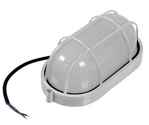 Світлодіодний світильник для ЖКГ антивандальний 12V SL1402L 6W овал. білий IP54 Код.59239, фото 1