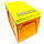 Годівниця для бджіл 6-ти рамковий вулик ППУ 3.2л з пінополіуретану кольорова BeeStar, фото 2