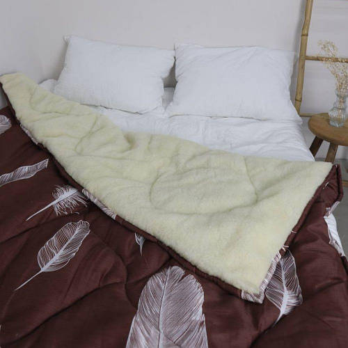 Одеяло из овечьей шерсти Feller Textile 150х210 см зимнее (ID ...