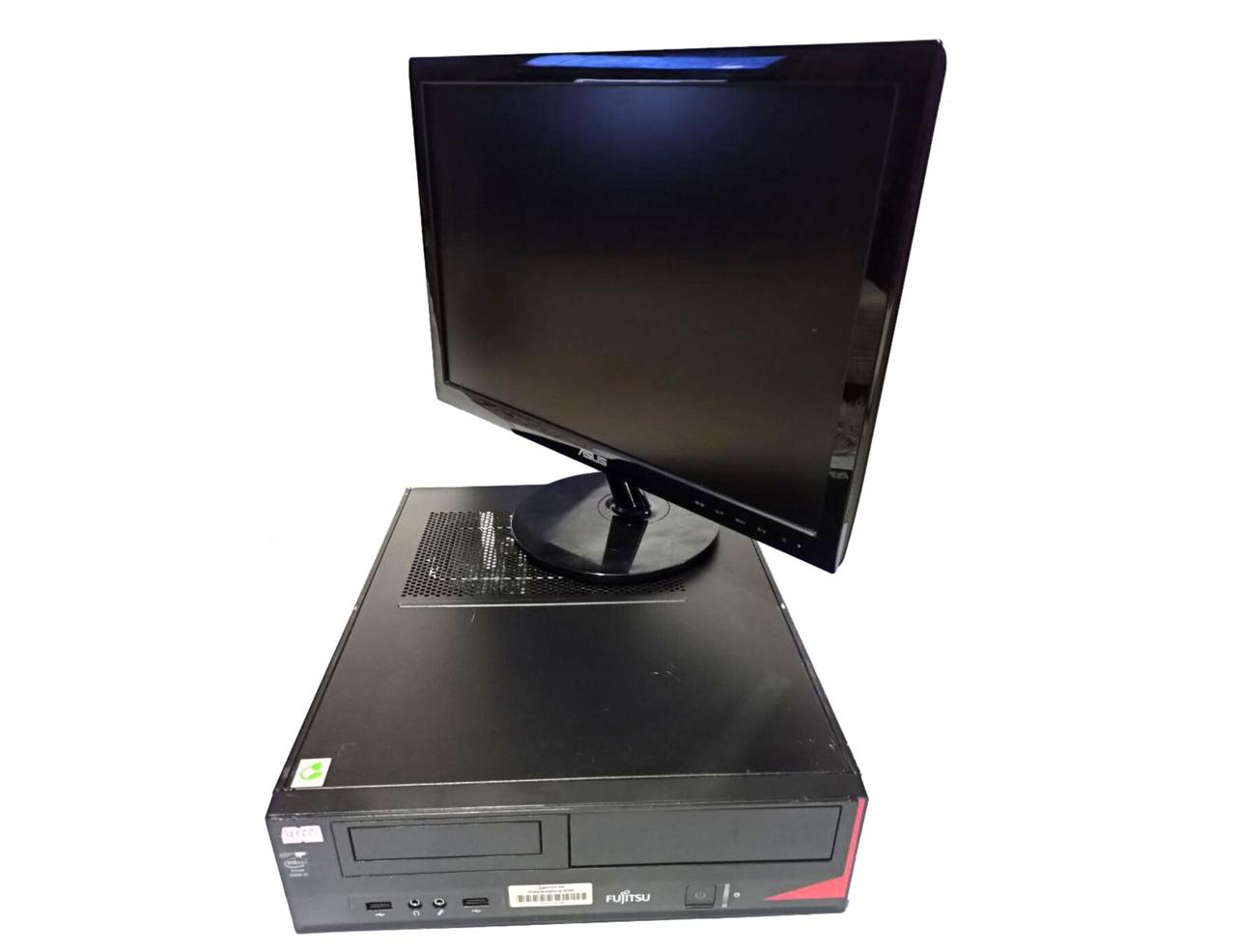 ПК+Монітор Fujitsu Esprimo E420 SFF/ Core i3-4160/ 8 GB RAM/ 500 GB HDD/ HD 4400 + Asus VS198D 19" 1440x900