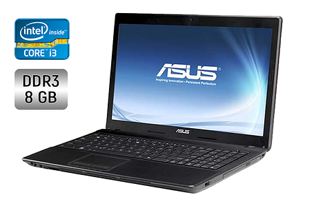 Ноутбук Asus X54C/ 15.6" (1366x768)/ Core i3-2350M/ 8 GB RAM/ 128 GB SSD/ HD 3000, фото 1