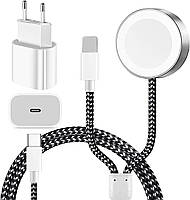Зарядное устройство для часов и телефона 2 в 1 apple watch и iphone