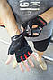 Рукавички для фітнесу PowerPlay 2222 Чорні XL, фото 6