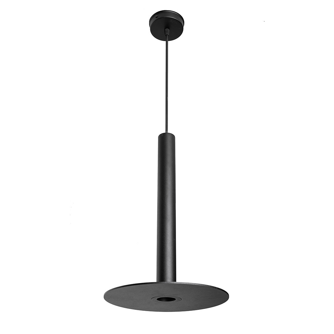 Світильник підвісний у стилі лофт MSK Electric Disk під лампу Е27 NL 26501 BK