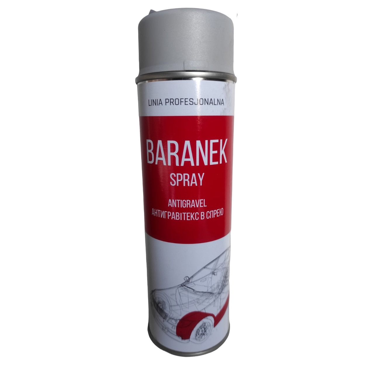 Гравітекс сірий (антигравій) аерозольний Spray 500мл (вир-во Moto-Gama)