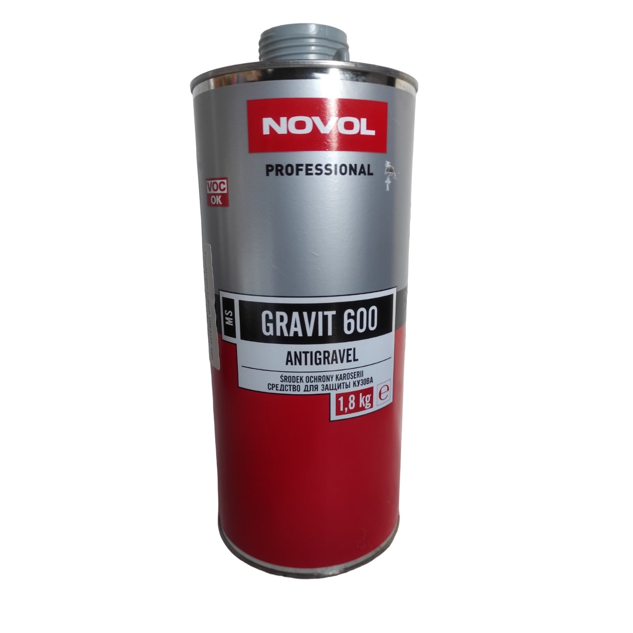 Гравітекс сірий GRAVIT 600 1,8л (вир-во NOVOL)