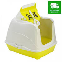 C230331 Moderna Flip Cat Закритий туалет, чорний