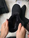 Жіночі мінісапоги UGG Mini Bailey Button II Black 1016422, фото 5