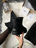Жіночі мінісапоги UGG Mini Bailey Button II Black 1016422, фото 6
