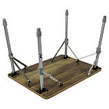 Стіл Bo-Camp Feather 60x45 cm Brown (1404458), фото 8