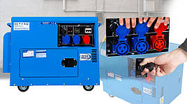 Дизельний генератор 5.5 кВт THUNDER D-12500 230/400 В