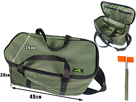 Сумка для жерлиць на 30 шт Профмонтаж Сумка для перенесення 30 жерлиць