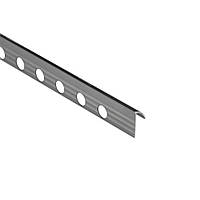 Профиль для плитки Алюсервис ПАС-1305 ПЛ25 внешний угол 27*11,7 мм 1,8 м серебряный