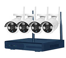 Записувальний пристрій IP-камери комплект КІТ 4 КАНАЛ WIFI-XVR04-100