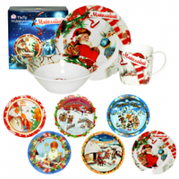 Набір 3пр. Миколайчик (тарілка-19см,чашка-240мл,салатник-380мл)