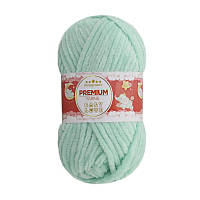 Пряжа Premium Yarn Baby Love 50 г, 60 м, Мятная 345, 1 моток (YAR-052329)