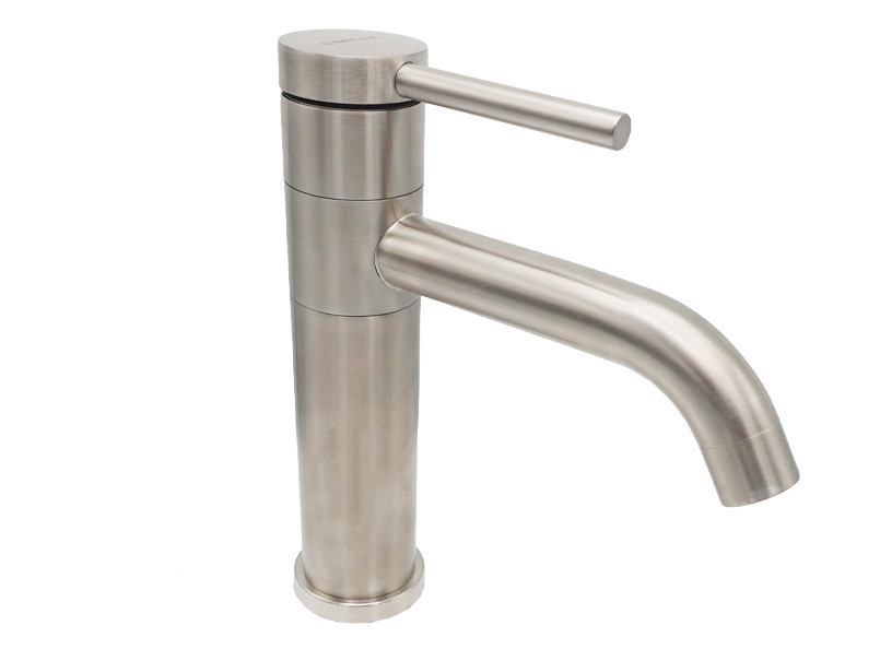 Змішувач для умивальника вилив похилий Millz