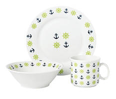 Набір посуду дит. LIMITED EDITION NAUTIC /НАБОР/ 3 пр. короб