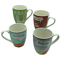 Чашка Айворі Веселі звірі Vittora 360мл VT-C-19360