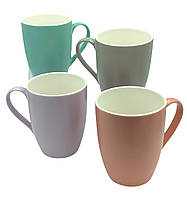 Чашка кольоровий настршй Vittora VT-C11360 360мл