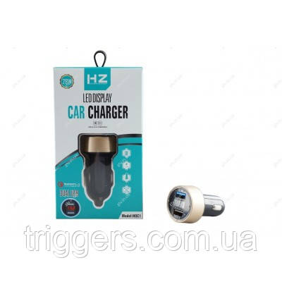 Зарядний пристрій автомобільний у коробці 3.0 28 W Car Usb HQC1