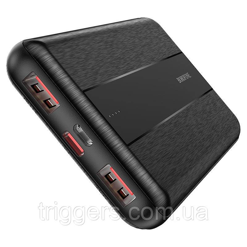 Power Bank BOROFONE BJ13 sage 22.5 W fuiiy compatible 10000mAh black