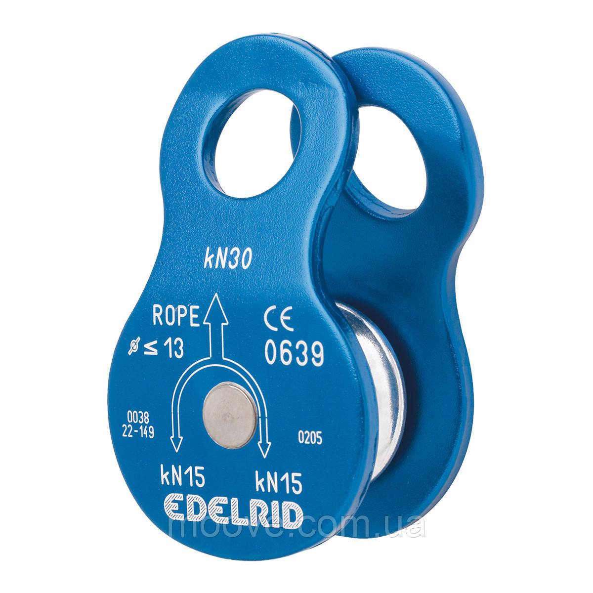 Edelrid Блок-ролик Edelrid Turn Umlenkrolle Blue