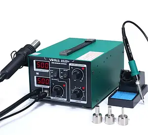 Паяльна станція Yihua 852D+ компресійна