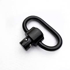 Антабка швидкозйомна QD для зброї чорна