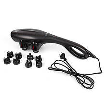 Електричний ручний масажер із 4 головками ZENET ZET 715