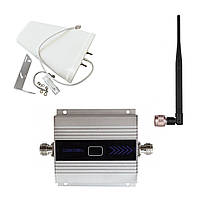 Комплект GSM Репітер 900 МГц Aspor + Антена для репітера зовнішня 2G/3G/4G 800-2700МГц 10 дБ