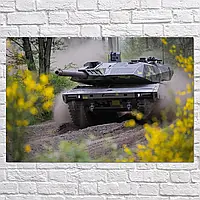 Плакат "Танк Пантера, Германия, Panther KF51", 40×60см