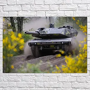 Плакат "Танк Пантера, Німеччина, Panther KF51", 40×60см