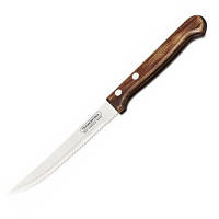 Новинка Столовый нож Tramontina Polywood для стейка 127 мм 1 шт Горіх (21100/495) !