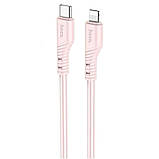 Дата кабель Hoco X97 Crystal color Type-C to Lightning 20W (1m), фото 3