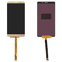 Дисплей (модуль) для Huawei Mate 8 (NXT-L29A / NXT-L09) золотой
