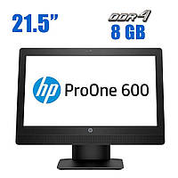 Моноблок HP ProOne 600 G3 All-in-One / 21.5" (1920x1080) IPS / Intel Core i3-7100 (2 (4) ядра по 3.9 GHz) / 8