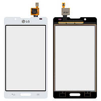 Touchscreen (сенсор) для LG P710 Optimus L7 II, P713 Optimus L7 II, P714 Optimus L7X белый