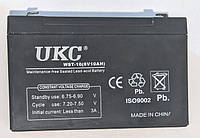 Кислотный аккумулятор 6V 10Ah UKC Battery WST-10V