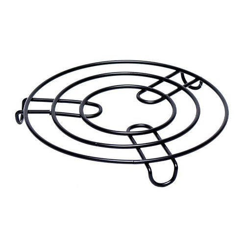 Подставка круглая металлическая под горячее 18 см Черный KD146-18см В в ...